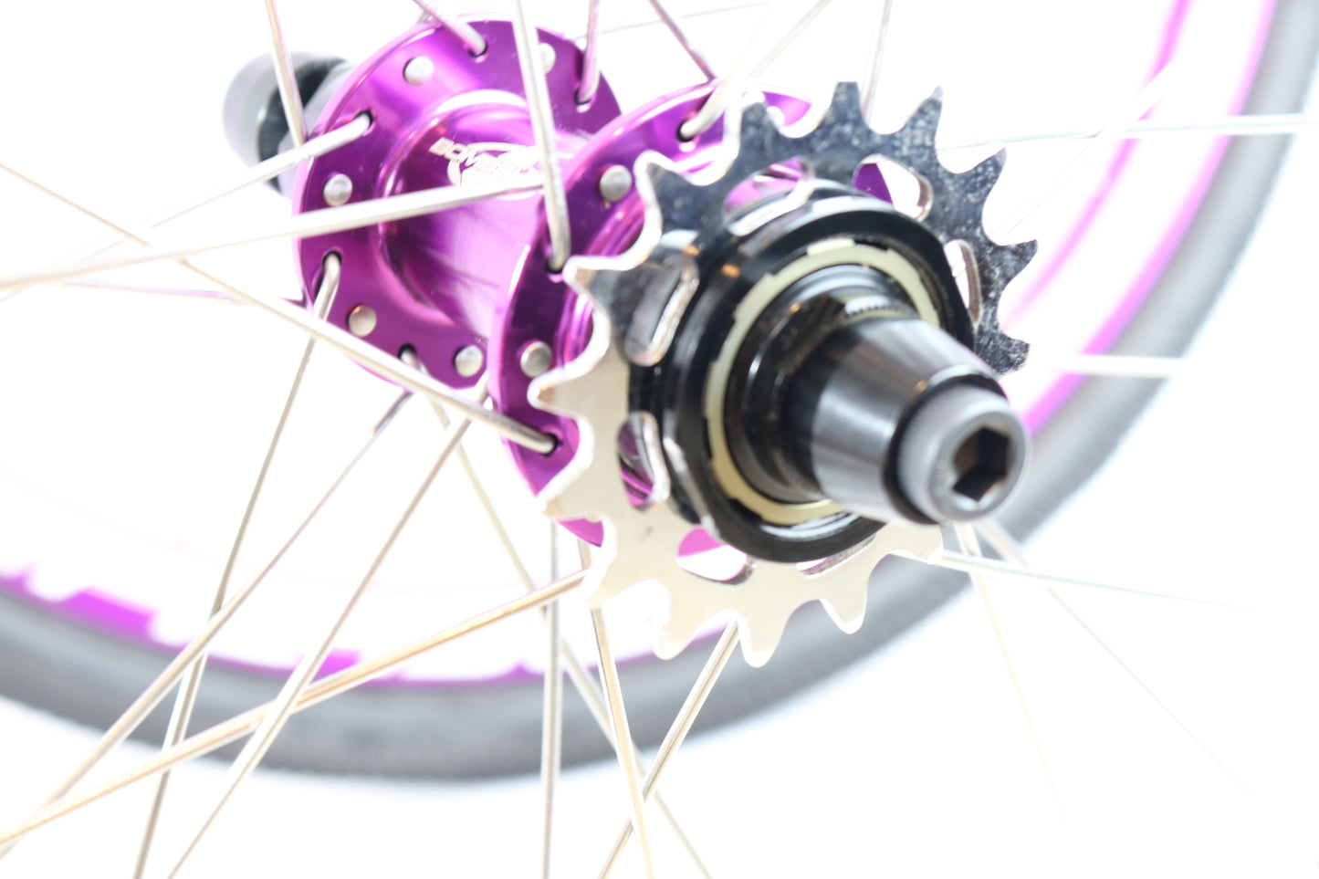 BOMBSHELL ONE80 WHEELSET 20" pro 36 hole