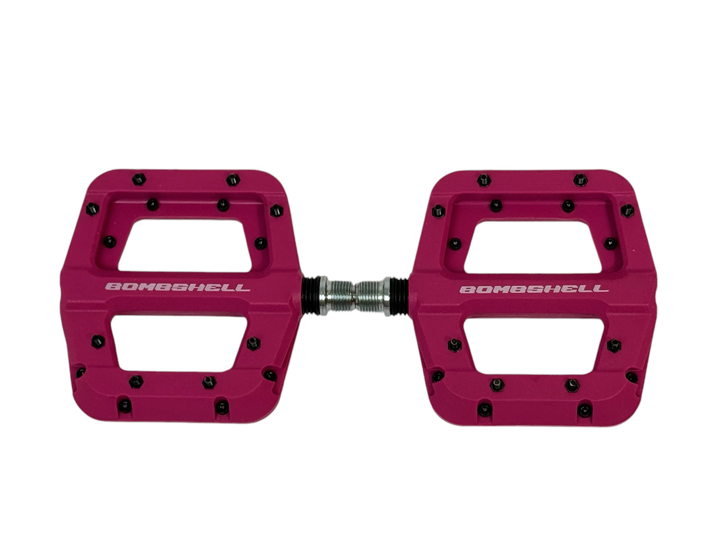 Plastic Flat pedals in different colors