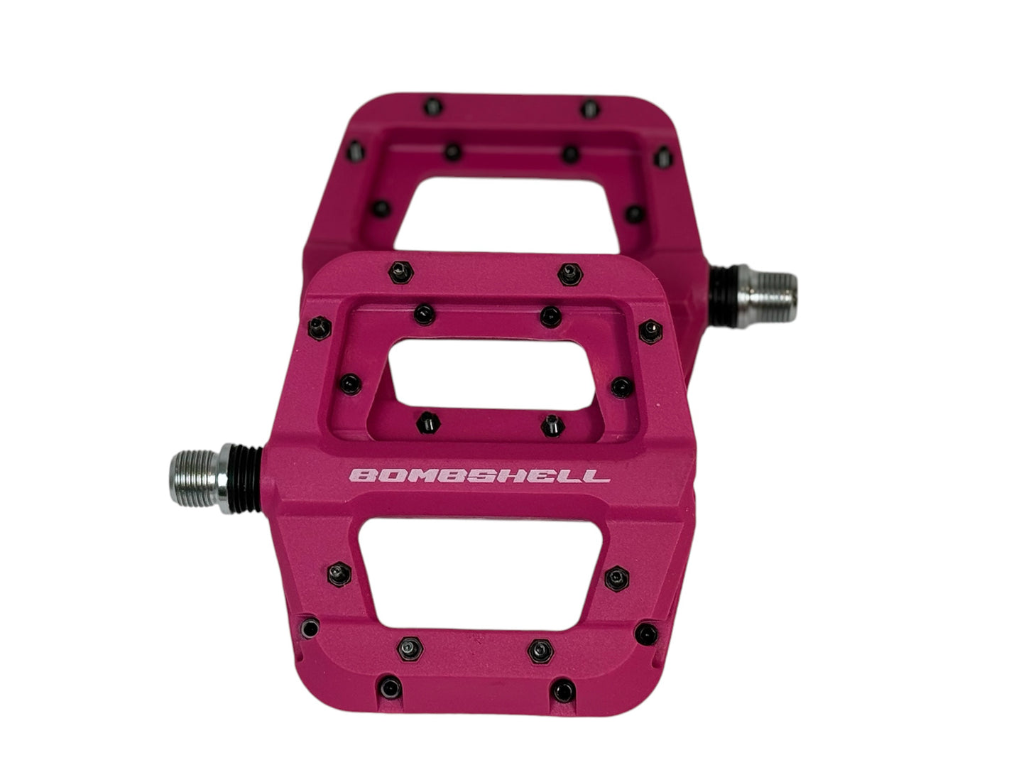 Plastic Flat pedals in different colors