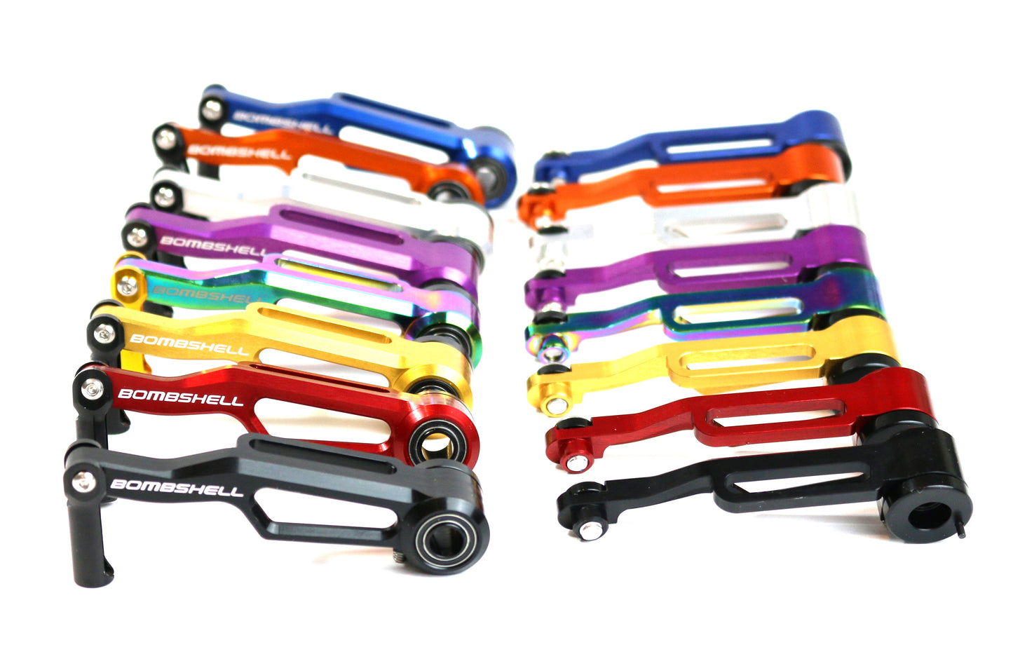 Bombshell 686 brake arms 7075 CNC SHORT