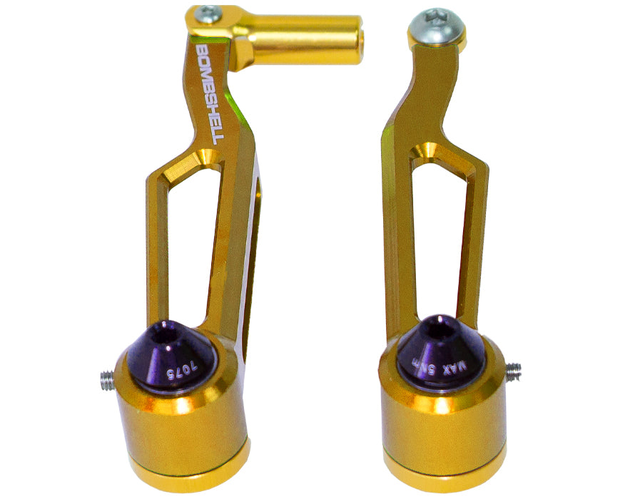Bombshell 686 brake arms 7075 CNC SHORT