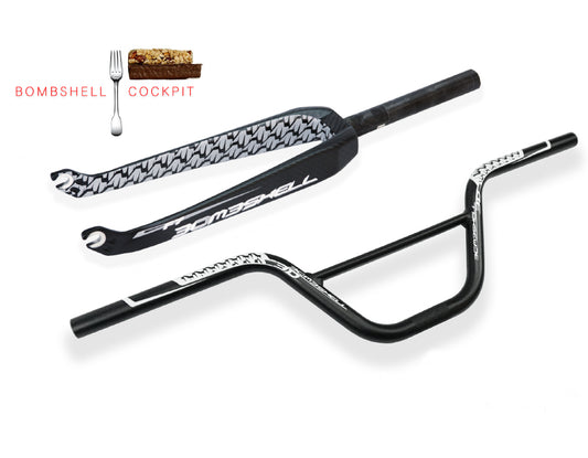 Bombshell F7 carbon fork and 3D bars combo