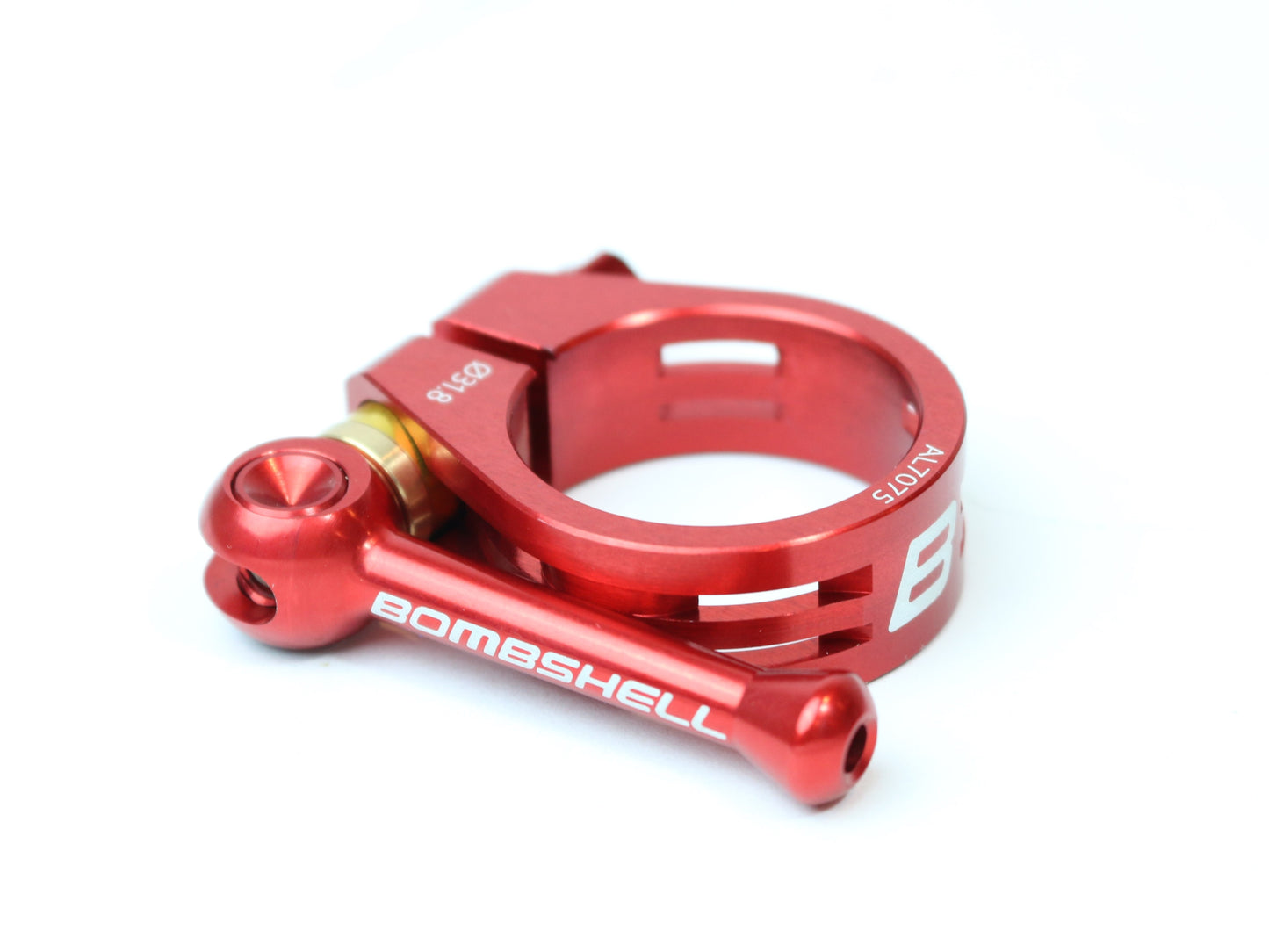 BOMBSHELL Ti seat post clamp