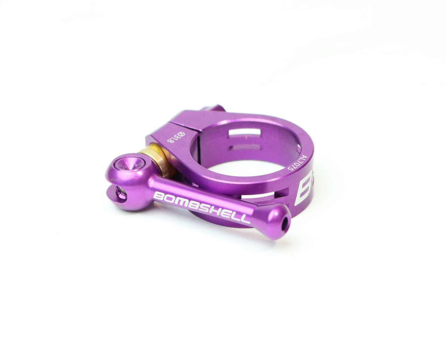 BOMBSHELL Ti seat post clamp