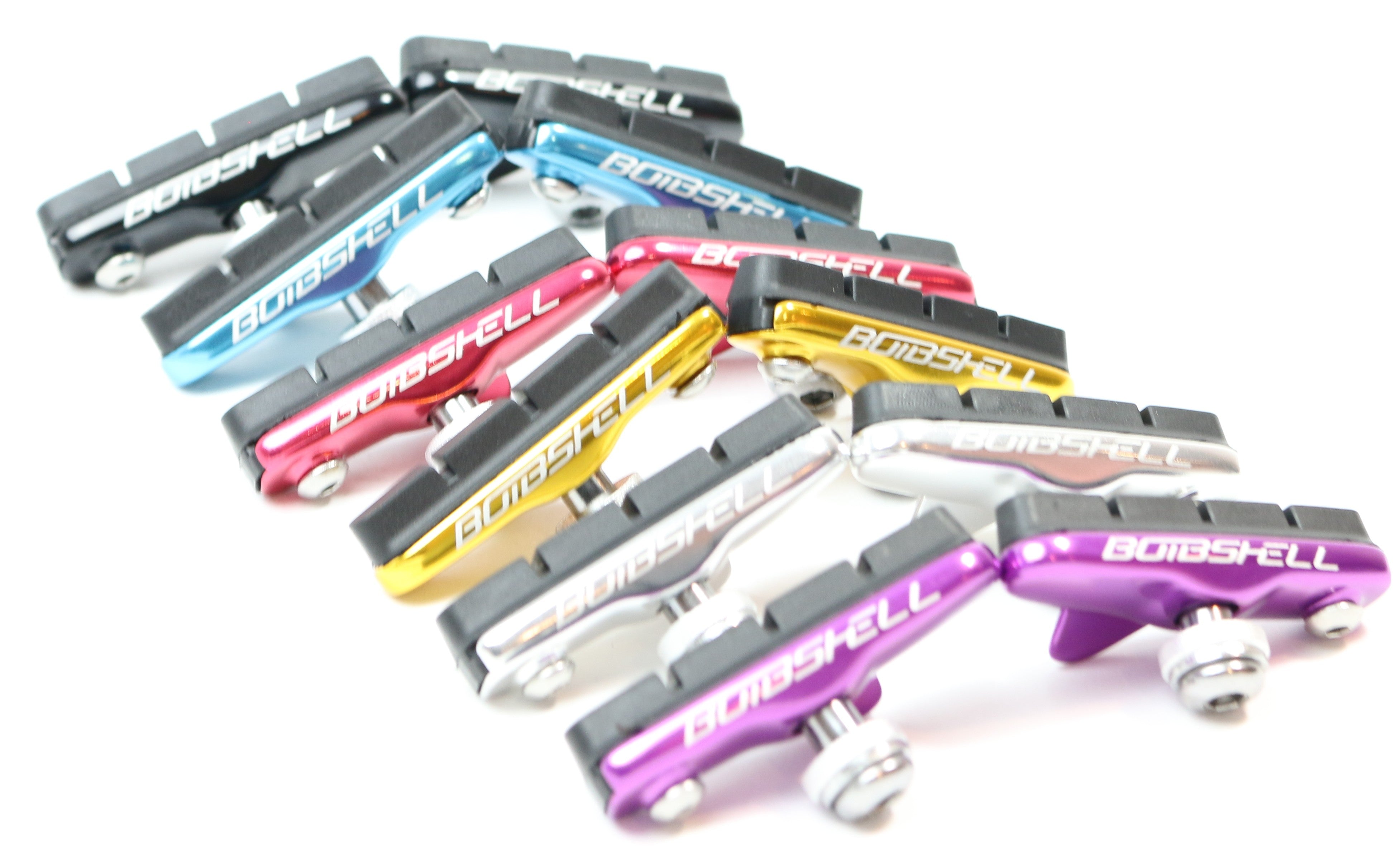 Brake Pad Shell BOMBSHELL FIN BRAKE PADS – Bombshell Bikes