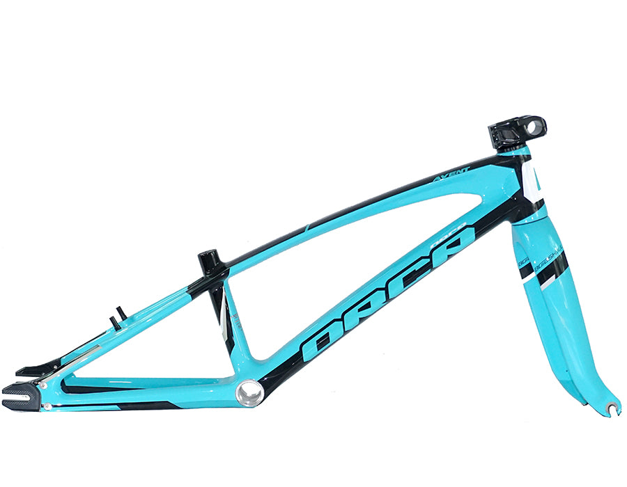 ORCA 2022 CARBON FRAME AND FORK SET  -  TEAL / BLACK