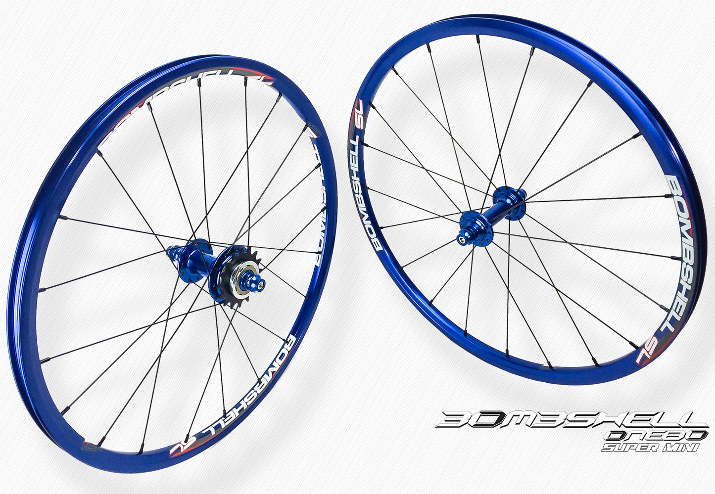 BOMBSHELL ONE80 SUPER MINI 24" WHEELSET